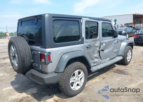 2019 Jeep Wrangler Unlimited Sport from USA, damaged, VIN 1C4HJXDN9KW567001